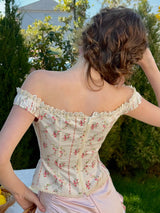 Rose Garden Corset Top