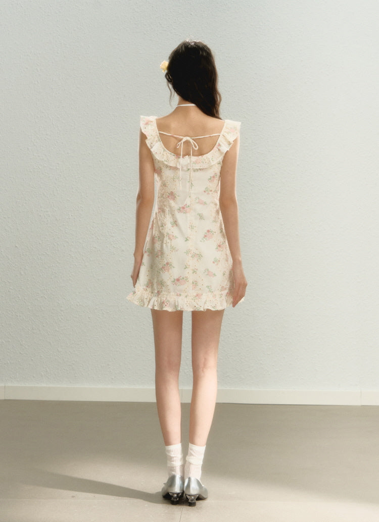 Sweet Blossom Ruffle Dress