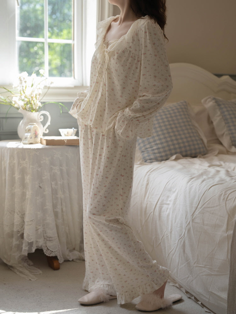 Blooming Lace Tea Hour Pajama Set