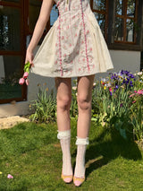 Blossom Whispers Mini Dress