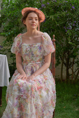 Garden Waltz Puff Dress