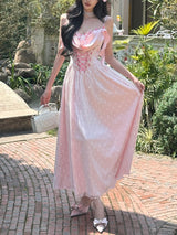 Blossom Lace Corset Gown