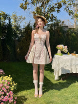 Blossom Whispers Mini Dress