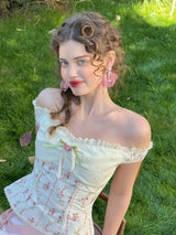 Rose Garden Corset Top