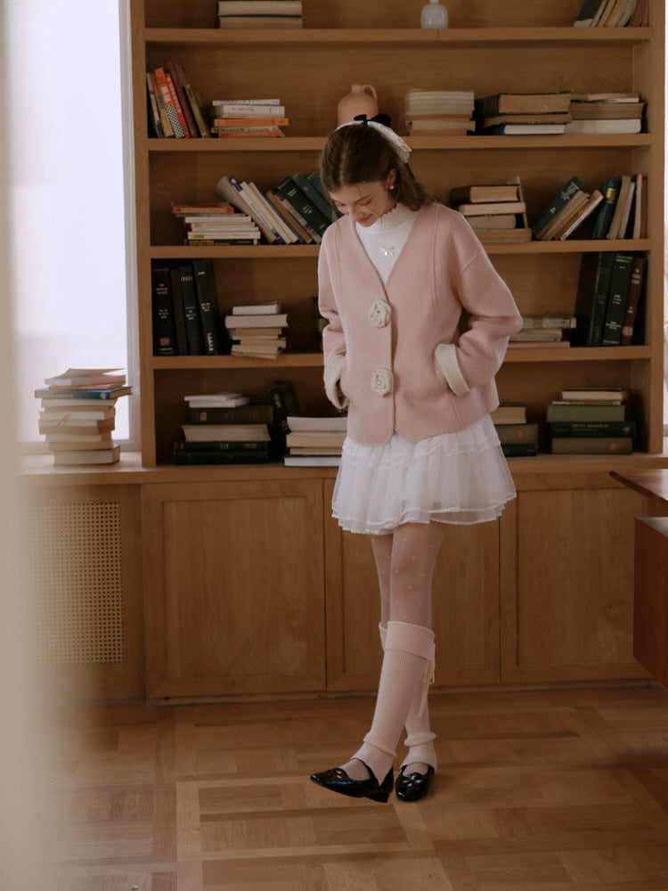 Roseraie Whispers Wool Coat