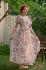 Garden Waltz Puff Dress
