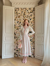 Blush Lace Waltz Dress