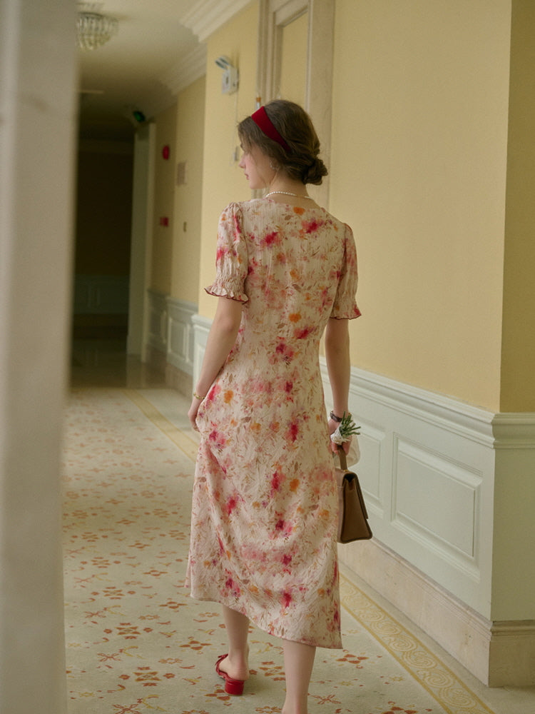 Rosewater Waltz Dress