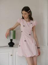 Pearl Garden Bow Dress