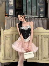 Sugar Lace Corset & Tulle Skirt Set