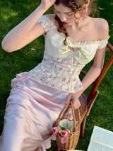 Rose Garden Corset Top