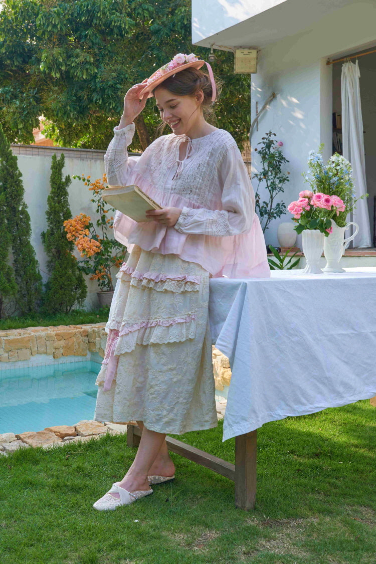 Whispering Petals Blouse