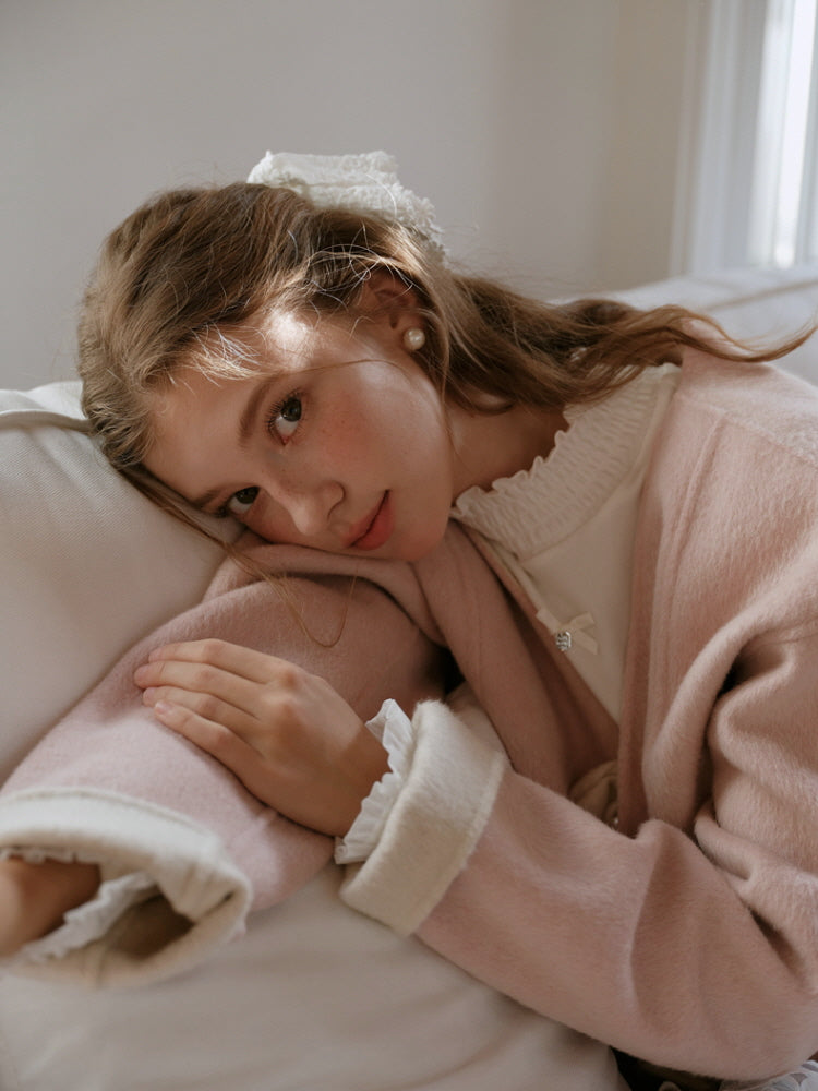 Roseraie Whispers Wool Coat