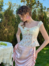 Rose Garden Corset Top