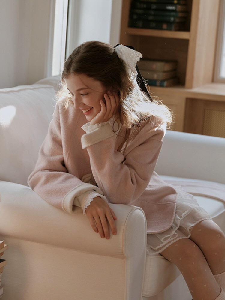 Roseraie Whispers Wool Coat