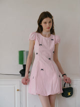 Pearl Garden Bow Dress