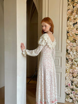 Blush Lace Waltz Dress