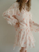 Flutter Rose Ruffle Set