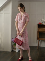 Pink Rosé Reading Dress