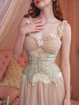 Rose Lattice Garden Dress