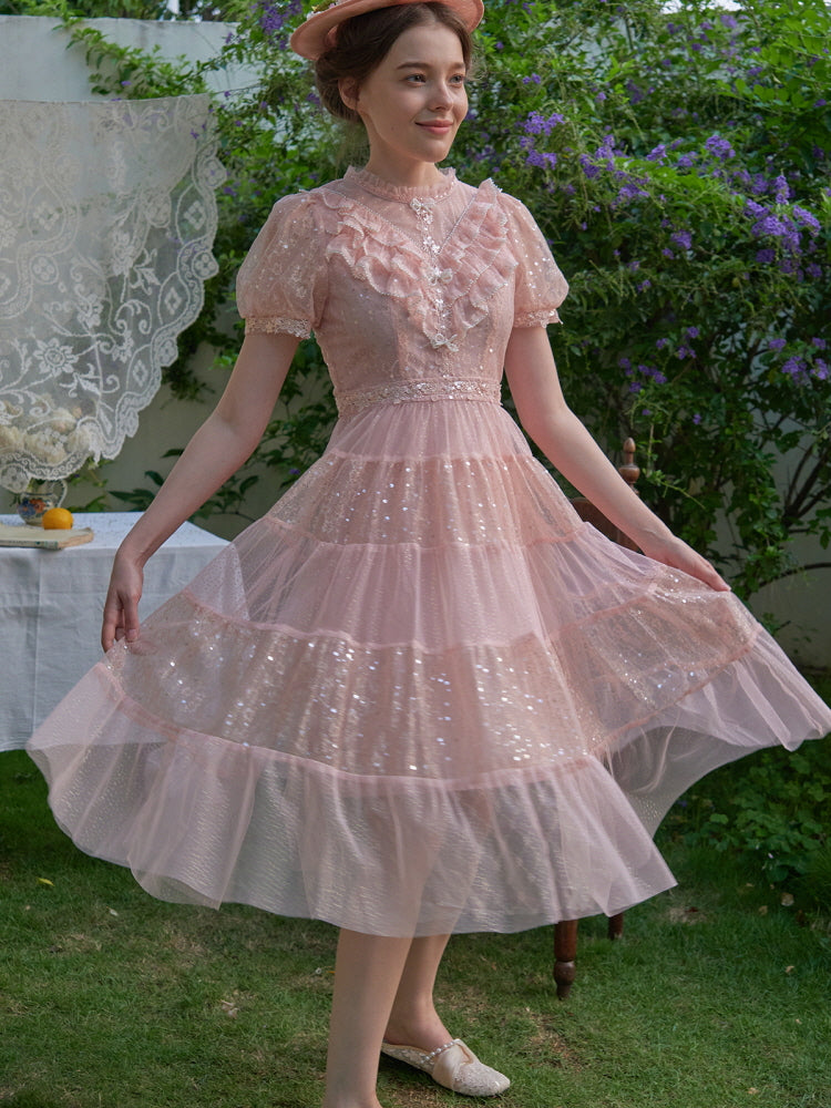 Pink Ballroom Lullaby Dress