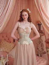 Rose Lattice Garden Dress