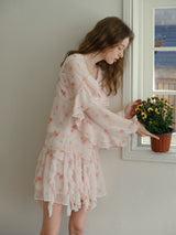 Flutter Rose Ruffle Set