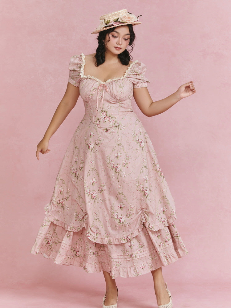 Victorian Rose Garden Gown