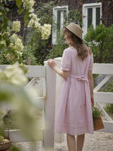 Rosy Meadow Cotton Dress