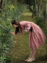 Peony Bloom Tiered Dress