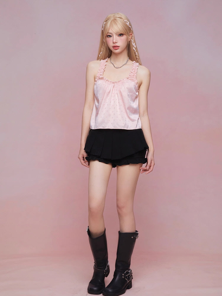Sweet Whimsy Ruffle Camisole