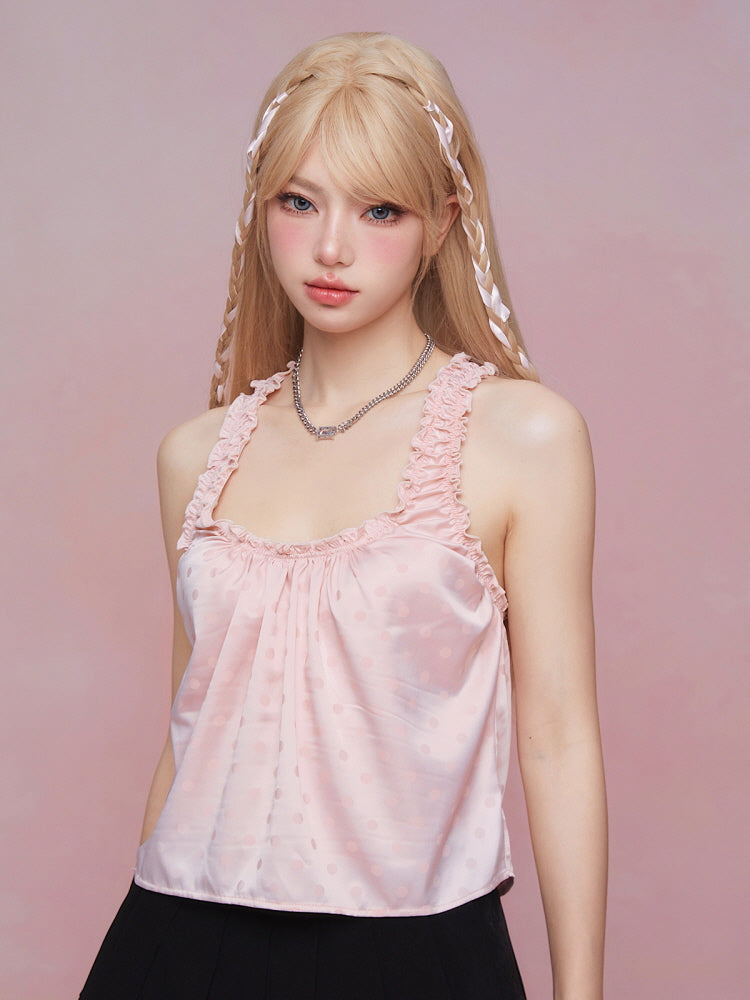 Sweet Whimsy Ruffle Camisole