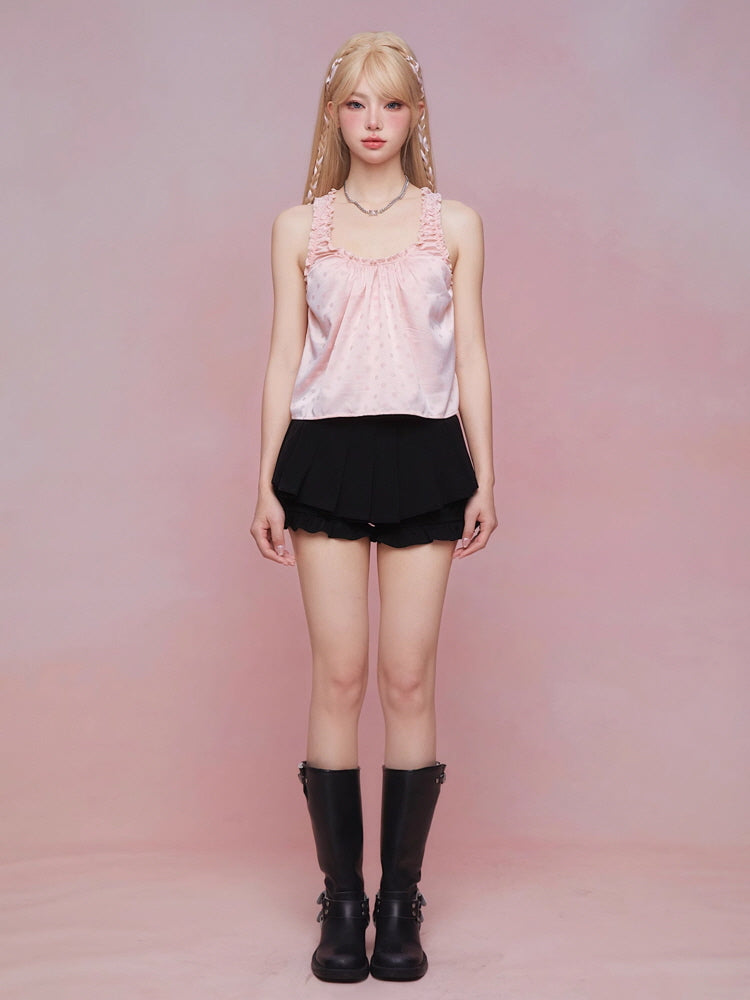 Sweet Whimsy Ruffle Camisole