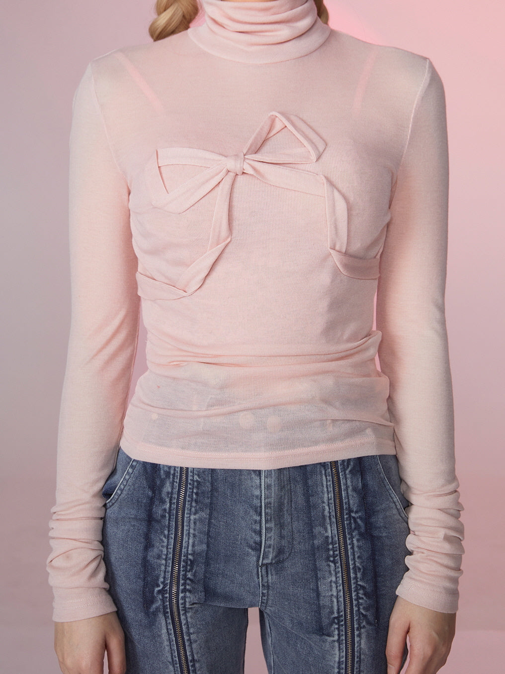 Pink Sweet Lace Duo Set