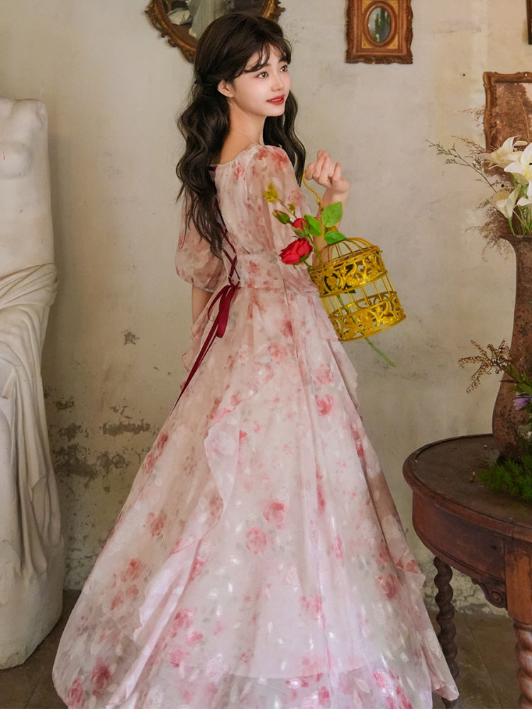 Rosé Reverie Gown
