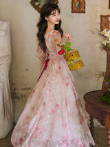 Rosé Reverie Gown