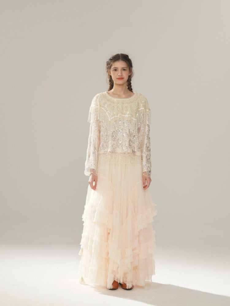 Peach Whip Cloud Skirt