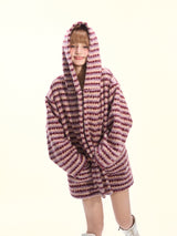Berry Whirlwind Cocoon Hoodie