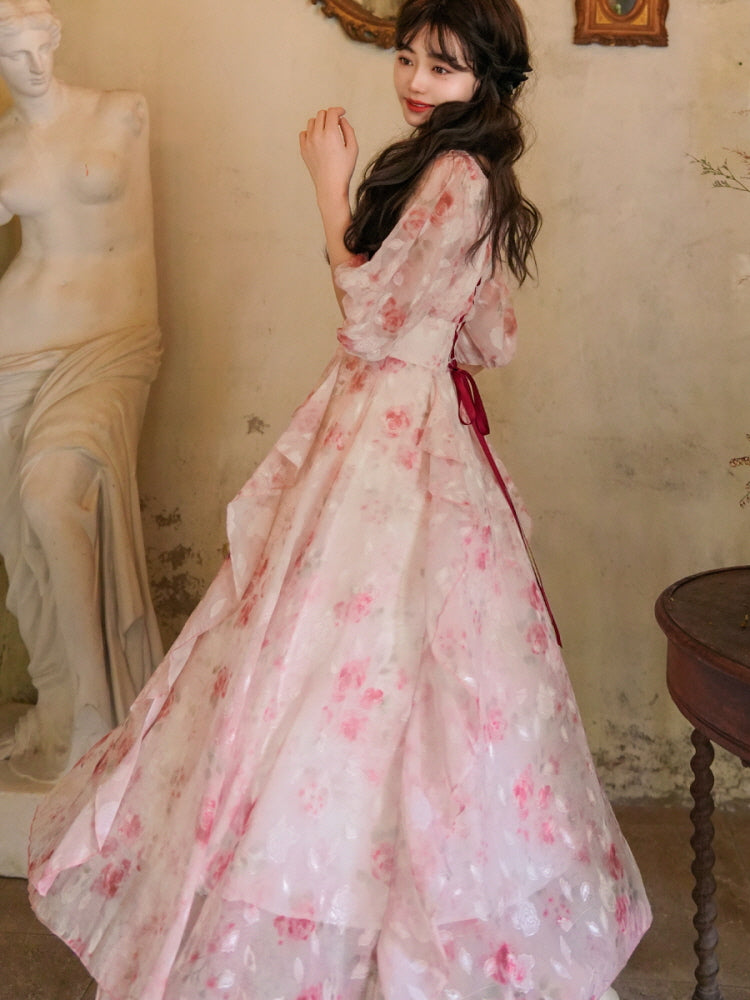 Rosé Reverie Gown