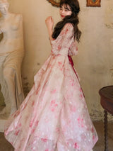 Rosé Reverie Gown