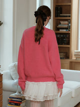 Plum Cream Daydream Knit