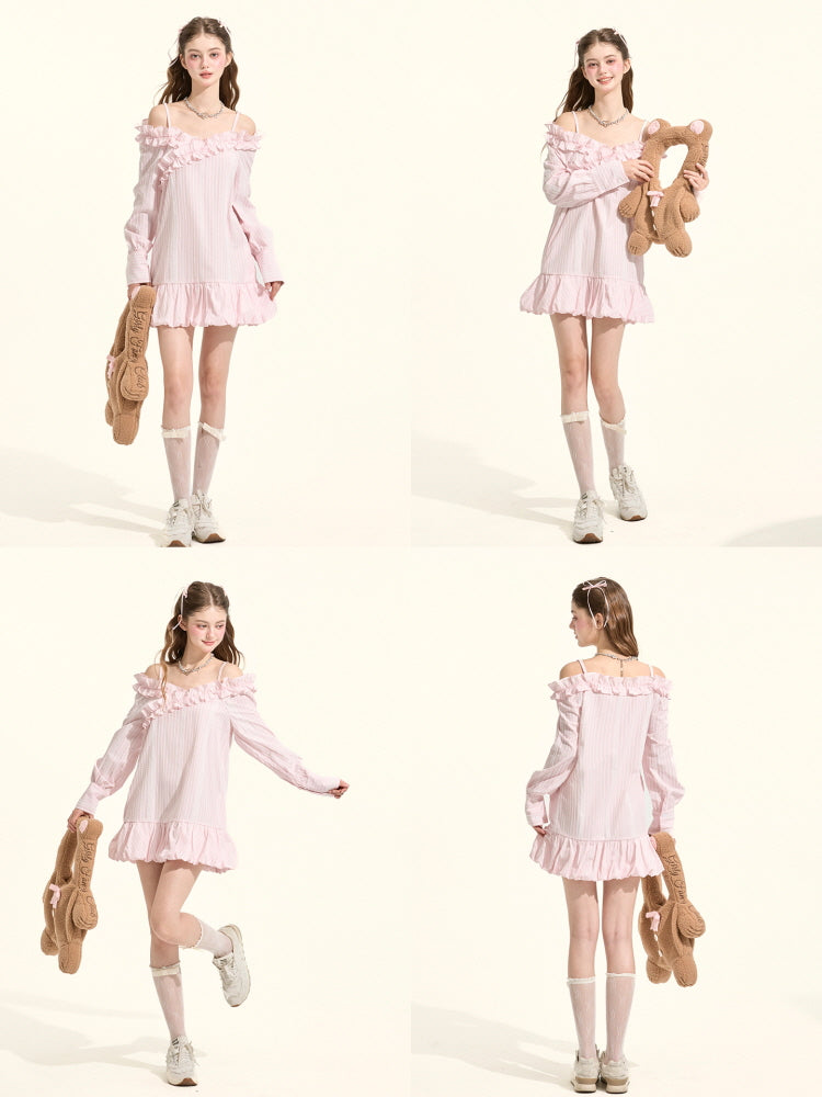 Whipped Strawberry Daydream Dress