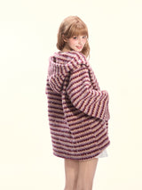 Berry Whirlwind Cocoon Hoodie