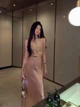 Moonlight Rosé Gown