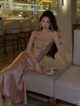 Moonlight Rosé Gown