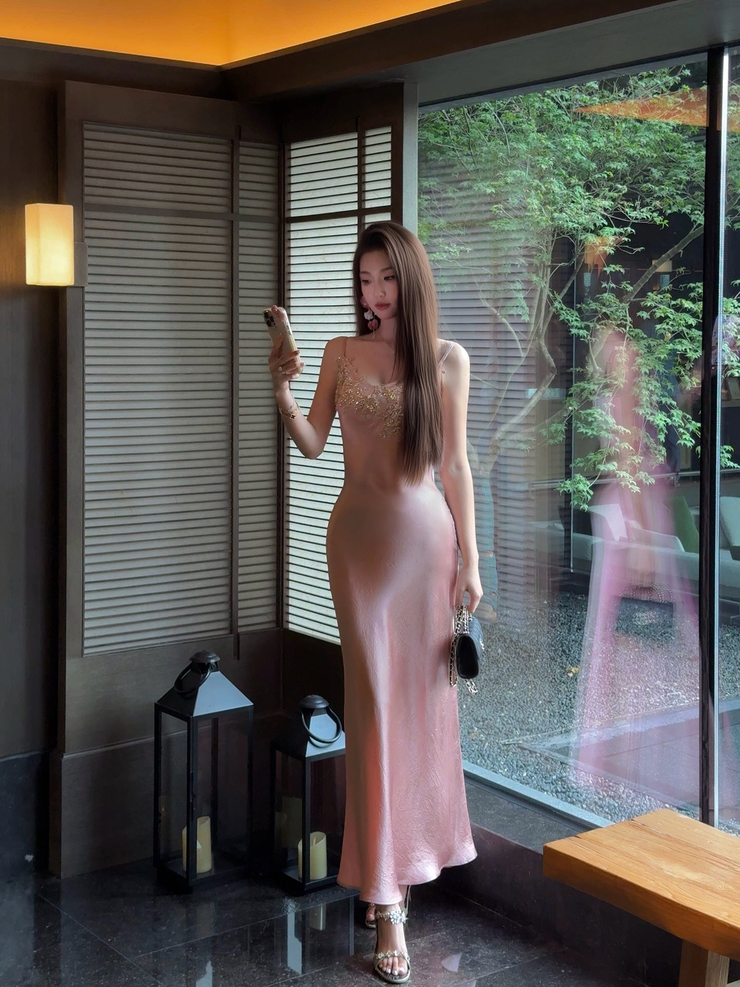 Moonlight Rosé Gown