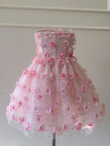 Moonlit Blossom Waltz Dress Set