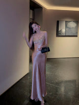 Moonlight Rosé Gown