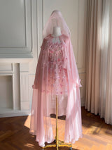 Moonlit Blossom Waltz Dress Set