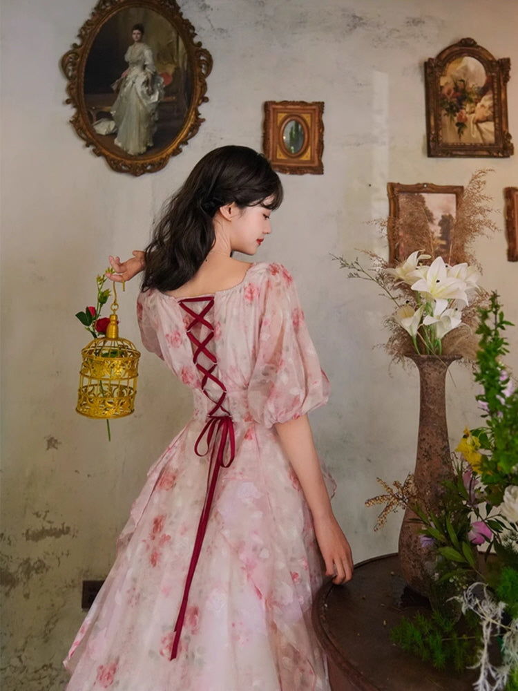Rosé Reverie Gown
